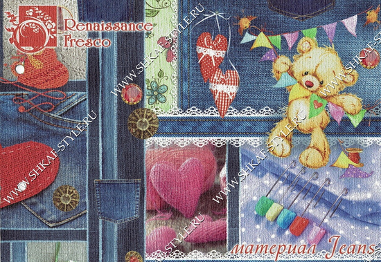 Фактура Jeans